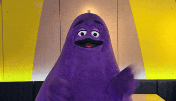 Grimace Hug GIF by McDonald's CZ/SK