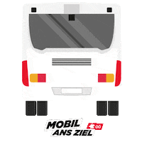 ooeverkehrsverbund bus ticket zug bahn Sticker