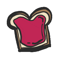 Eat Peanut Butter Sticker