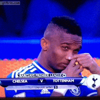 samuel sniffing GIF