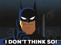 Batman No GIF