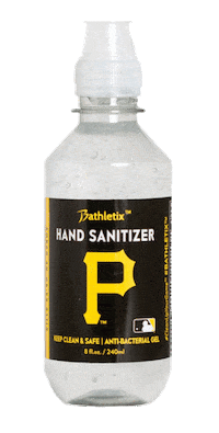 Bathletix mlb pirates handsanitizer bathletix Sticker