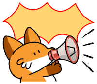 Fox Warning Sticker
