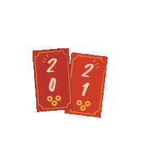 Chinese New Year Ox Sticker