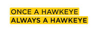 gohawks Sticker by University of Iowa