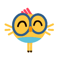 Happy Feliz Sticker by Lingokids