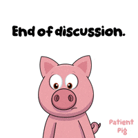 The End Shut Up GIF by VeeFriends