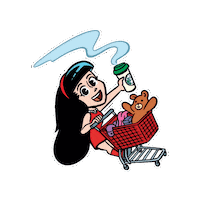 Coffee Shopping Sticker