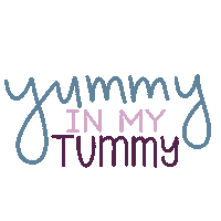 Yummy In My Tummy Sticker