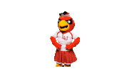 Big Red Lu Sticker by Lamar University