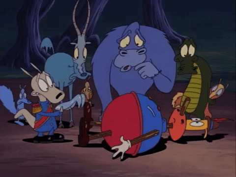 rockos modern life nicksplat GIF