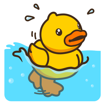 Happy Sticker by B.Duck