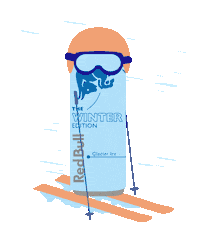 Snow Winter Sticker by Red Bull