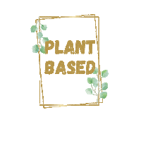 Plant Based Vegan Sticker by vegancoindia