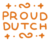 Proud Amsterdam Sticker by Eledraws (Eleonore Bem)