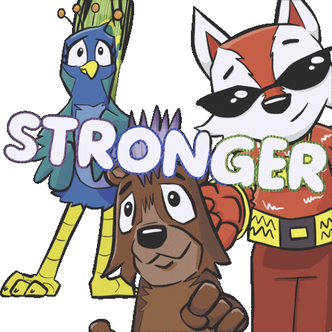 Stick Together Dream Team Sticker by VeeFriends