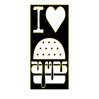 Eat London Sticker by filthybuns