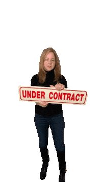 meltonteam realtor under contract undercontract home under contract Sticker