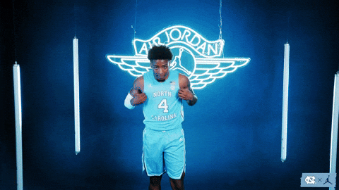 University Of North Carolina Basketball GIF by UNC Tar Heels