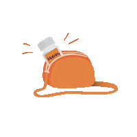 Orange Pain Sticker by Tylenol_US
