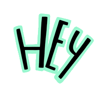Happy Typography Sticker