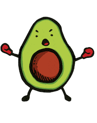 San Diego Avocado Sticker by LMSD