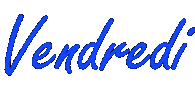 Lelili lundi vendredi mardi dimanche Sticker