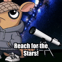 Space Stars GIF by Chillo Dillo