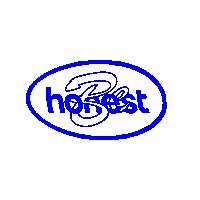 Psugd Be Honest Sticker by Portland State Graphic Design