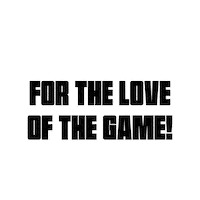 For The Love Of The Game Quote Sticker by KEEPERsport