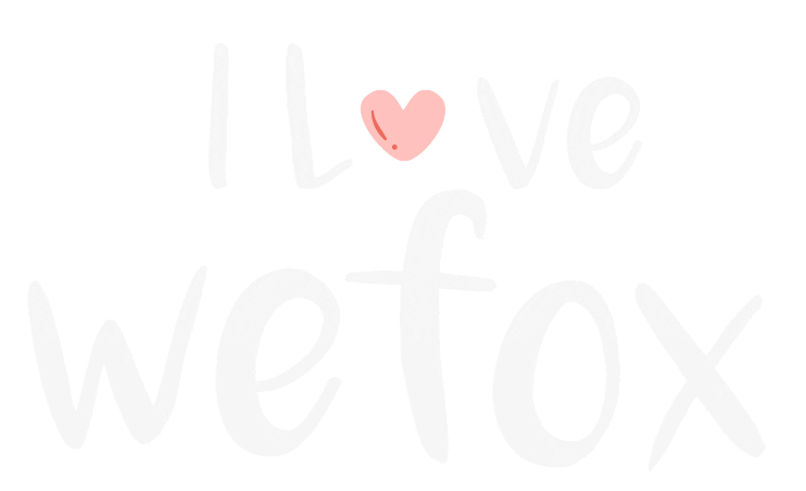 Ilovewefox Sticker by wefox
