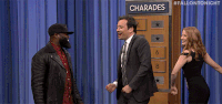 jimmy fallon charades GIF by The Tonight Show Starring Jimmy Fallon