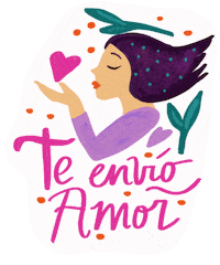 Te Envio Amor Sticker