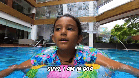 Swimming Pool Kids GIF by Emaze Media