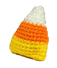Candy Corn Sticker by Cosmic Tea