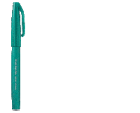 Pens Brush Pen Sticker by Pentel Nederland