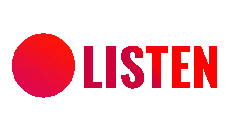 Listen Music Producer Sticker by KARO GLAZER