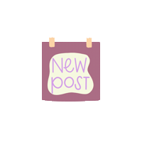 New Post Sticker