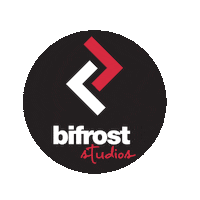 StudiosBifrost design bifrost bifroststudios bifrost delhi Sticker