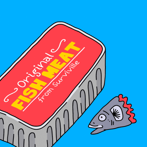 Fish Sardines GIF by Psychrome