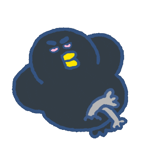 Happy Spotted Dove Sticker by SOWINGHONG