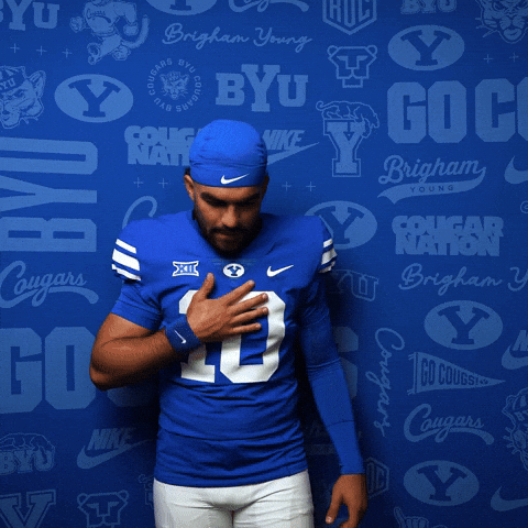 College Football Go Cougs GIF by BYU Cougars