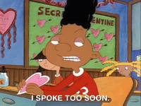 hey arnold nick splat GIF