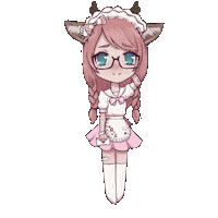 Haruka Sticker by Meian Maid Cafe