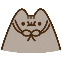 Bow Tie Cat Sticker by Pusheen