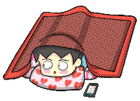 Sick Sleep Sticker by Imam Sukri Nawawi