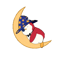Tired Sweet Dreams Sticker by Pudgy Penguins