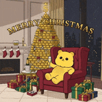 Merry Christmas Happy Holidays GIF by Kanpai Pandas
