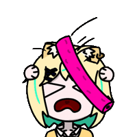 Vtuber Bonk Sticker