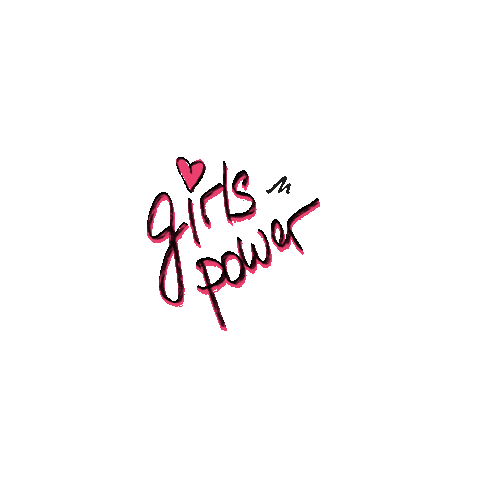 Girls Power Love Sticker by Manhattan Cosmetics